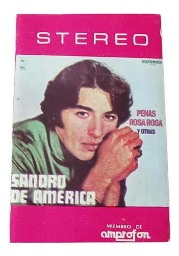 Sandro Penas Tape Cassette 1973 Cbs Stereo Jet Mexico