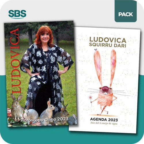 Horoscopo Chino 2023  + Agenda - 2 Libros  - Ludovica Squi 