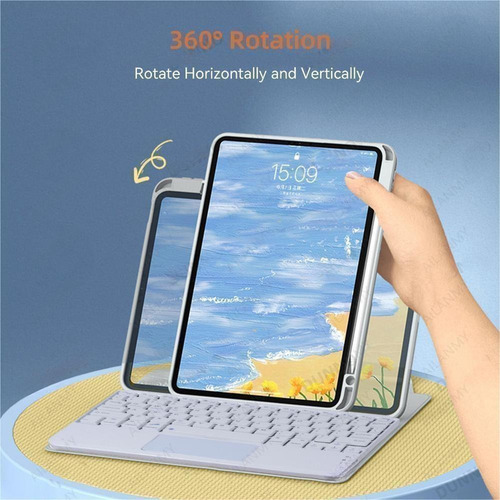Funda Con Teclado Táctil Para iPad 10ª Generación 10.9 2022