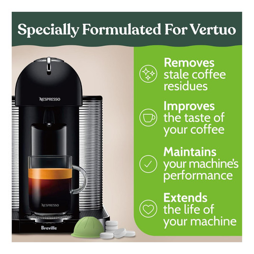 Kit De Limpieza Roobi Compatible Con Nespresso Vertuoline 1