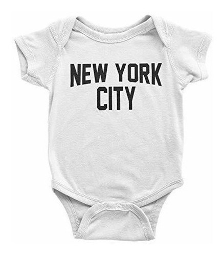 Body De Bebé De La Ciudad De Nueva York Pantalla Impresa