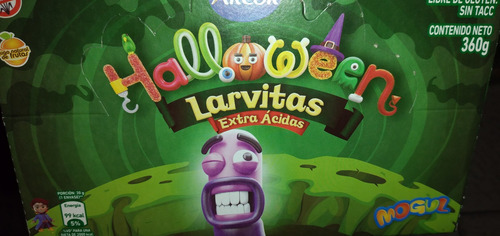 Mogul Colmillos Y Larvitas X 360 G Golosinera Naranjaylimon