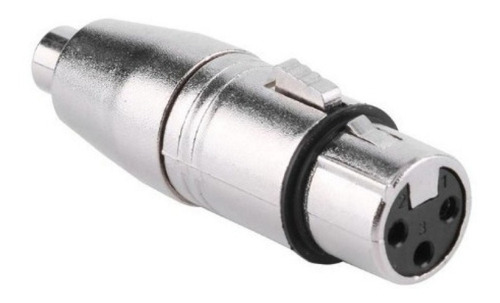 Adaptador Xlr Hembra A Rca Hembra