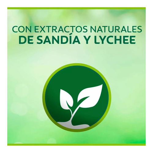 2 Jabón Líquido Corporal Palmolive Naturals Sandia 390ml