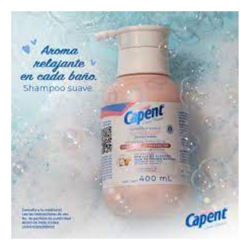 Set Capent Para Bebé Shampoo + Crema