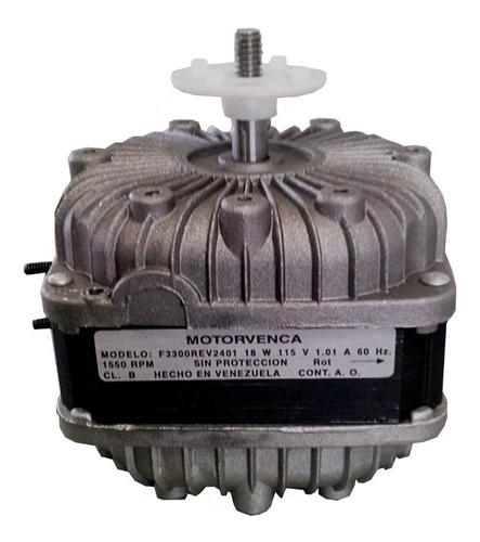 Motor Ventilador 18w 1e 115v 1550rpm. Cnr-3935