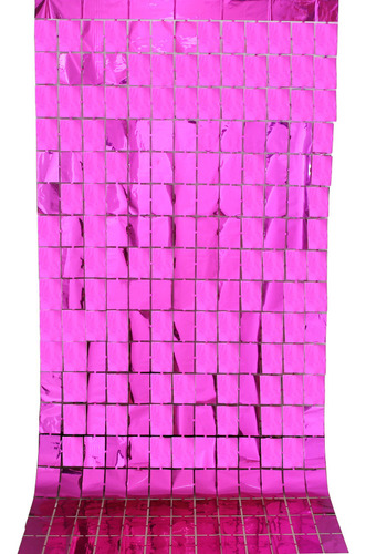 Cortina Metalizada Estilo Shimmer Wall -decoración - 5 Soles