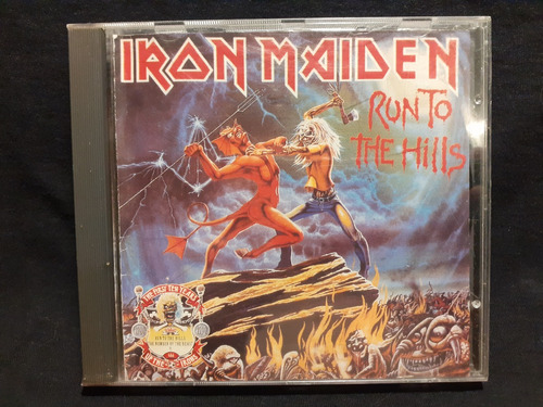 Cd - Iron Maiden Run To The Hills / The Number Of The Beast 