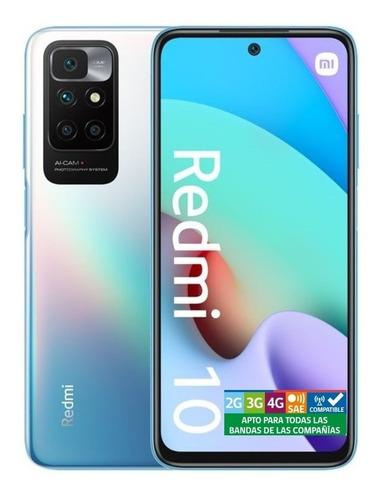 Imagen 1 de 6 de Xiaomi Redmi 10 128gb 6gb Ram + Funda - 12 Cuotas