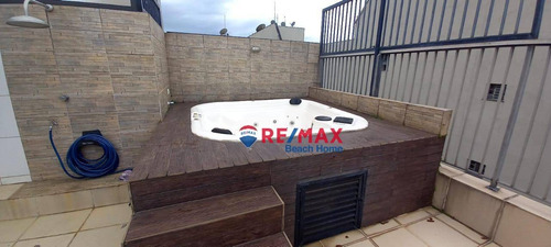 Imagem 15 de 30 de Cobertura Com 3 Dormitórios À Venda, 150 M² Por R$ 465.000,00 - Balneário Cidade Atlântica - Guarujá/sp - Co0287