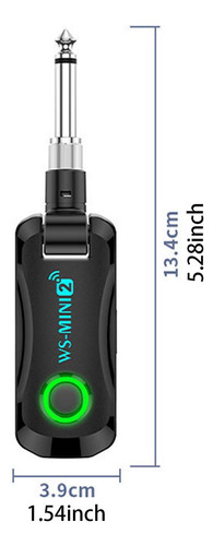 Transmissor E Receptor De Guitarra, De Guitarra 6,5 Mm