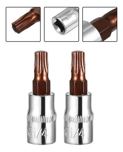 Tool, 2 Piezas, Nuevas Piezas De Enchufe T30 Bit