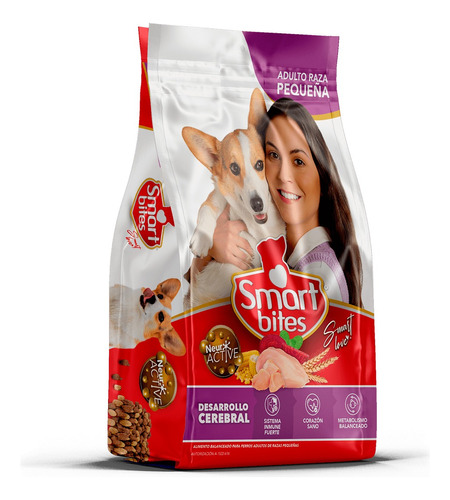 Alimento Para Perro Smart Bites Adulto Raza Pequeña De 4kg