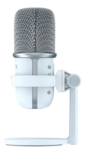 Micrófono HyperX BLX SoloCast condensador cardioide blanco