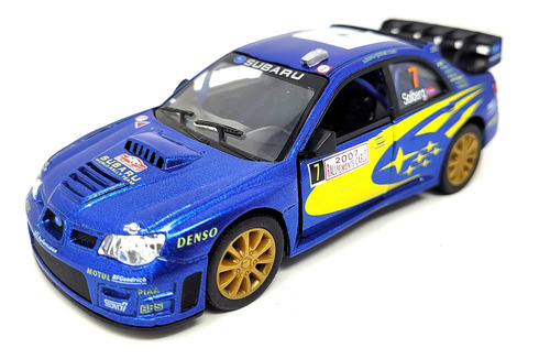 Kinsmart 2007 Subaru Impreza Wrc 1:36 Escala Die Cast Metal