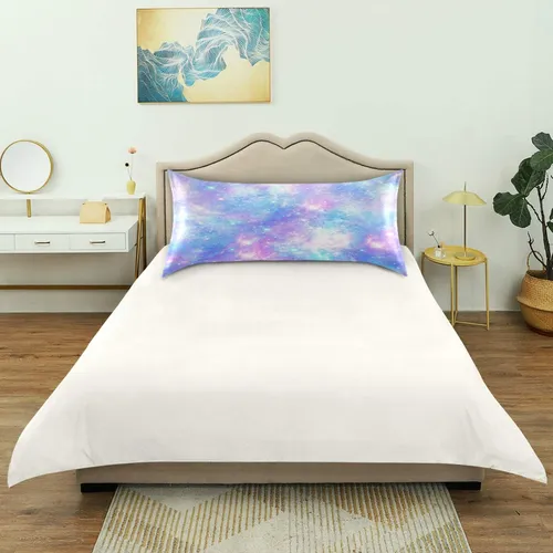 Funda De Almohada De Satén Star Tie Dye Tam.