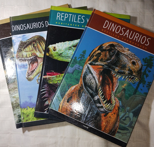 Enciclopedia Visual Visor Animales +4 Libros