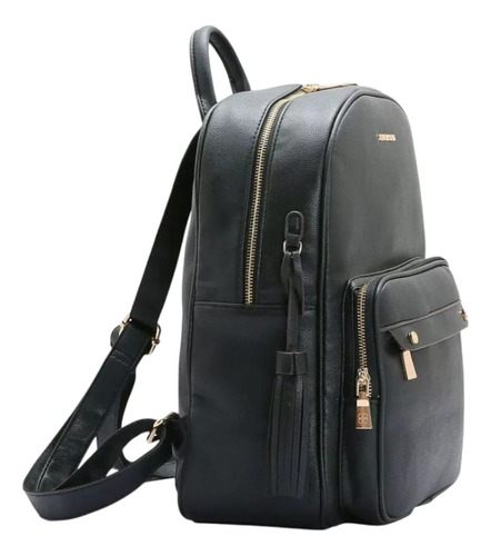 Bolsa Mochila De Costas Feminina Casual Trabalho Chenson Cor Marrom