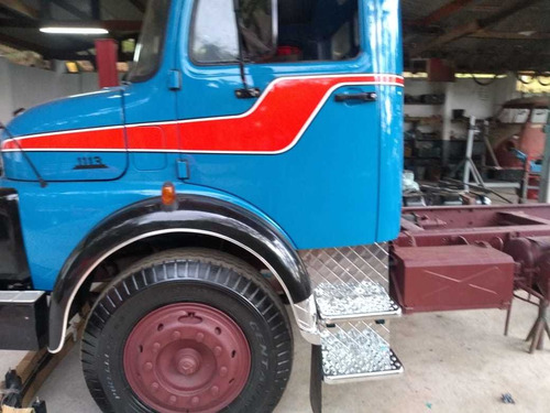 Mb 1113 Ano 1985 Carroceria 6x2 Muito Conservado