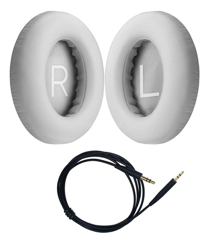 Kit De Repuesto Para Audífonos Bose 700 Cable + Almohadillas