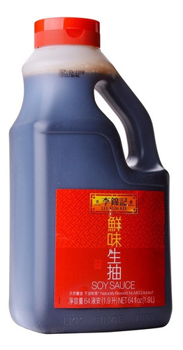 Imagen 1 de 1 de Salsa De Soya, Lee Kum Kee, 1.89l