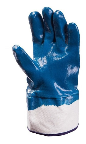 Pack Guantes Nitrilo Azul Pesado Puño Lona Bilvex T9 