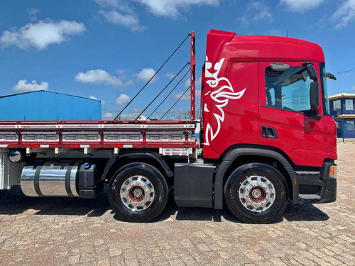 Scania P 320 8x2, 19/20, Carroceria De Madeira.