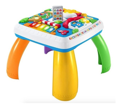 Mesa Didáctica Bilingüe Fisher Price En Ingles