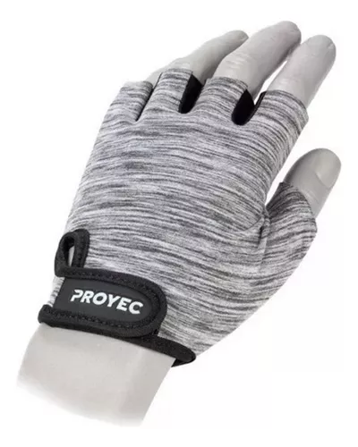 Guantes Gym Crossfit Gimnasio Musculación Pesas Resistente - Variante Color  Gris Talle L — Atrix