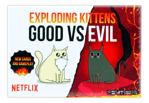 Exploding Kittens Party Game Cards Game Good Vs Evil 2022