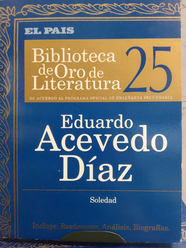 Soledad Eduardo Acevedo Díaz 