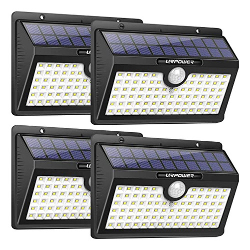 Luces Solares, 44 Led, Impermeables, Sensor De Movimien...