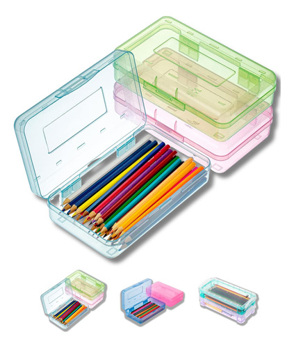 Mr. Pen - Caja De Lapices, Paquete De 3, Colores Surtidos, C