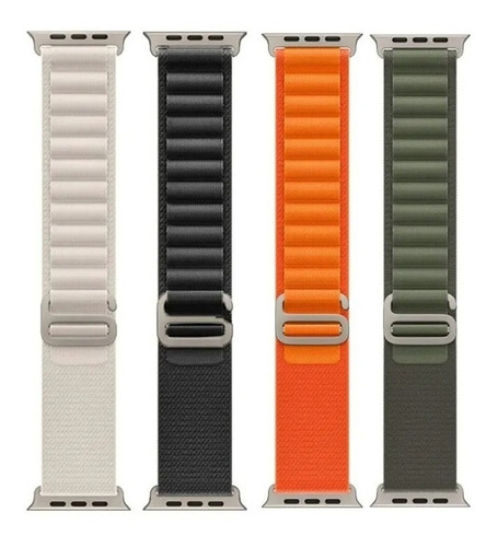 Pulseira Alpine Loop Para Apple Watch Séries 38mm A 49mm