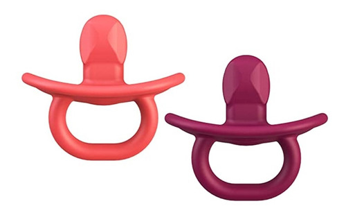 Set De 2 Chupetes Silicona Para Bebés Boon