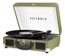 Comprar Reproductor Victrola Portátil Con Bluetooth, Verde Olivo