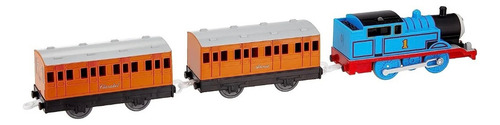 Takara Tomy Plarail Thomas & Friends Trackmaster Spencer Color Azul Personaje Thomas With Annie Clarabell