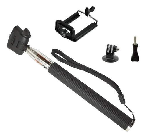 Monópode Selfie Stick Para Gopro Hero 12 11 10 9 8 7 6 5 4 S