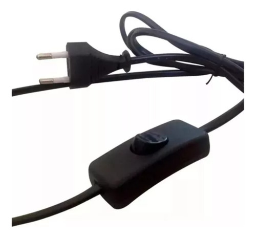 Lámpara Para 10 Cables Con Interruptor Y Enchufe