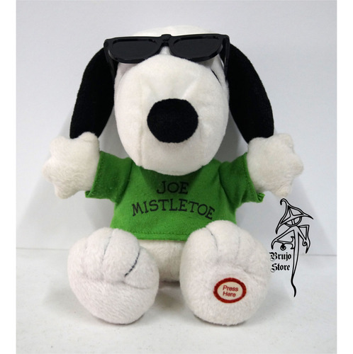 Peluche Charlie Brown Snoopy Joe Cool 16cm Brujostore