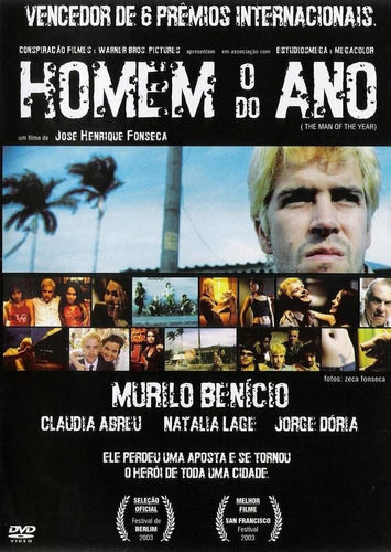 O Homem Do Ano - Dvd - Murilo Benício - Cláudia Abreu