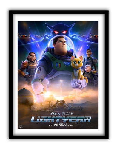Cuadro Película Light Year - Disney Pixar 30x40 Cm
