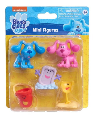 Las Pistas De Blues Clues & You Set De 2 Fig C/acc Int 49881