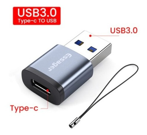 Cable Tipo C A Tipo C 2 Metros + Adaptador C A Usb