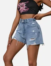 Comprar Short Para Mujer\u002F Short Jeans \u002F Jeans Azul Para Mujer