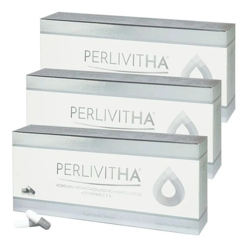 Perlivitha Acido Hialuronico Perlavita Colageno Vit E X 90 U