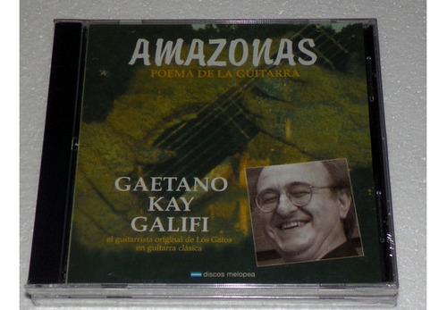 Gaetano Kay Galifi Amazonas Cd Sellado Kktus