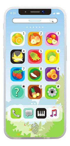 Teléfono Celular Z Smart Phone Toy Play, Teléfono Móvil Reca