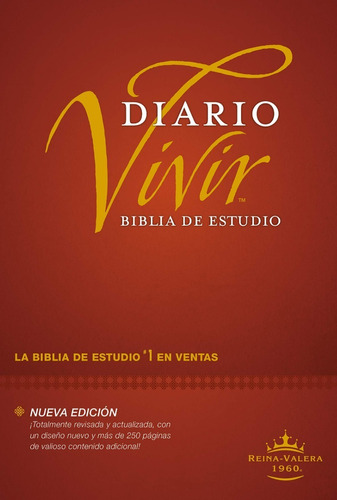 Biblia De Estudio Diario Vivir Rv1960 Pasta Dura