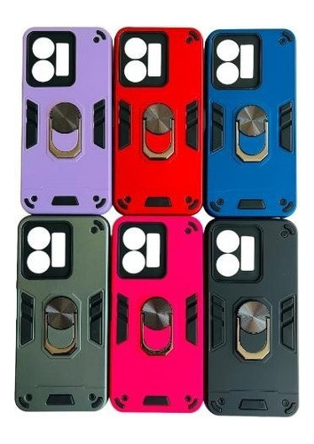 Carcasa Para Vivo Y22/ Y22s 5g Anti Golpes Anillo Colores 